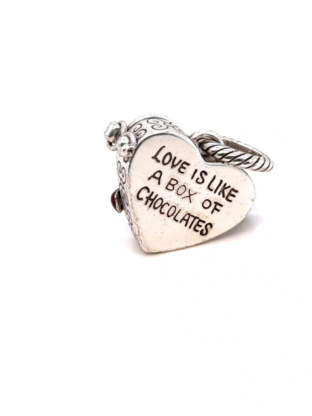 Brighton‎ Box Of Chocolates Heart Charm